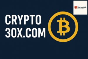 Abstract illustration of cryptocurrency growth and investment concept with modern digital design