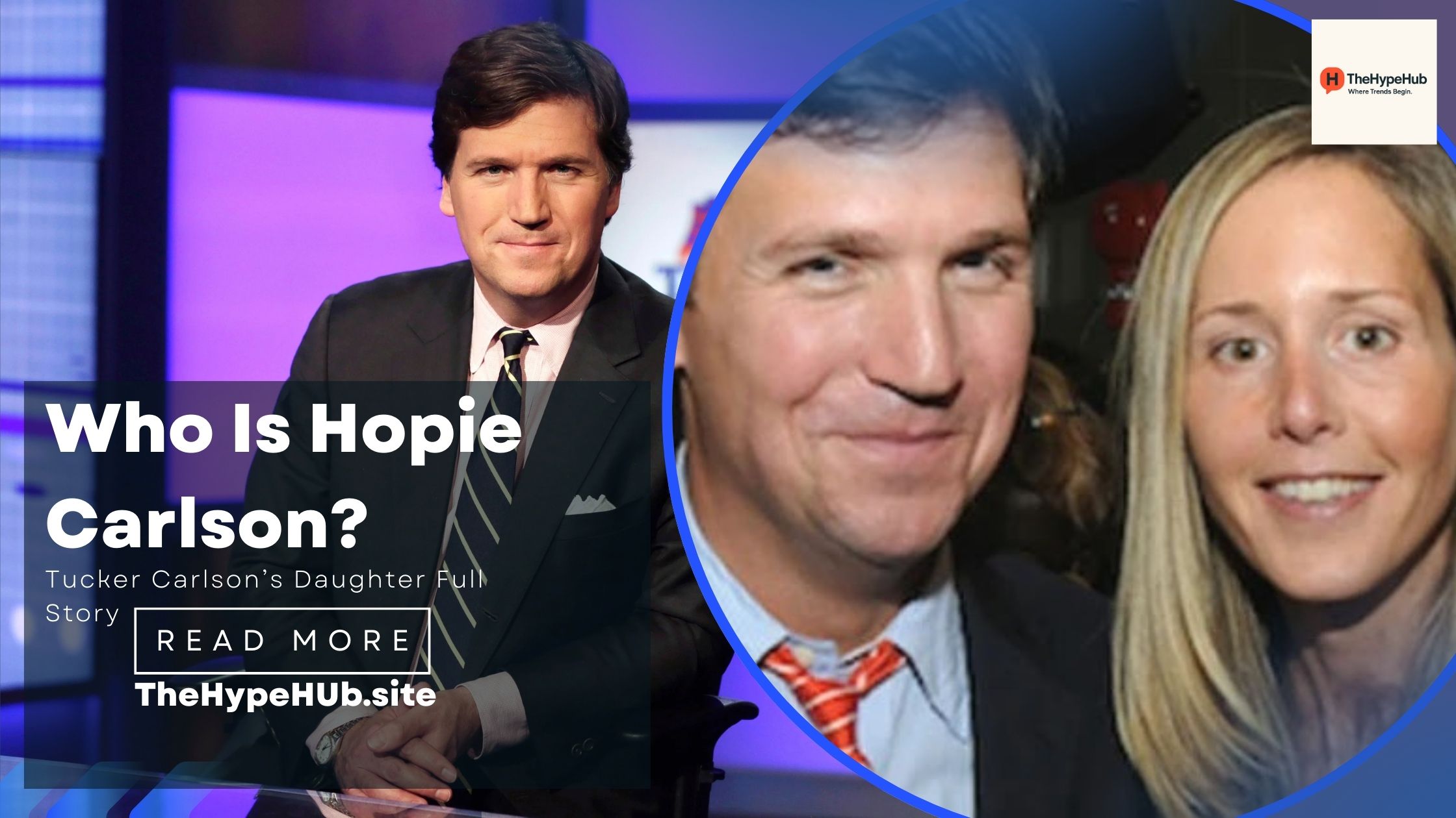 Tucker Carlson daughter Hopie Carlson biography image
