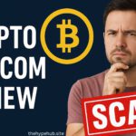 Digital banner graphic representing Crypto 30x .com review with futuristic cryptocurrency theme